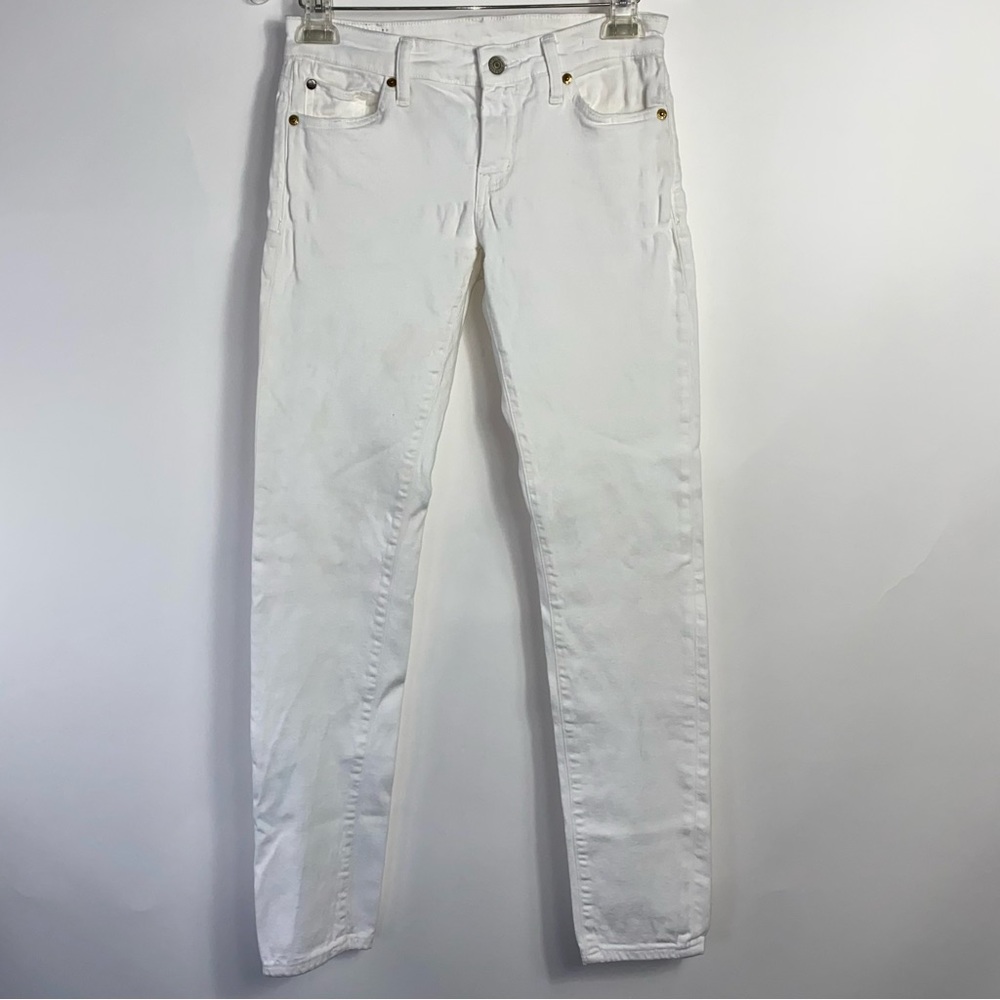 Denim & Supply Ralph Lauren Women’s White Skinny Jeans w/ Stretch Size 27x29